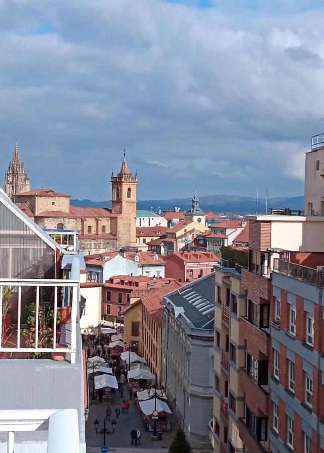 Atico Quintana I - Con Terraza, Vistas A La Ciudad, En El Centro, Con Wifi Y Garaje Apartment Oviedo Exterior photo