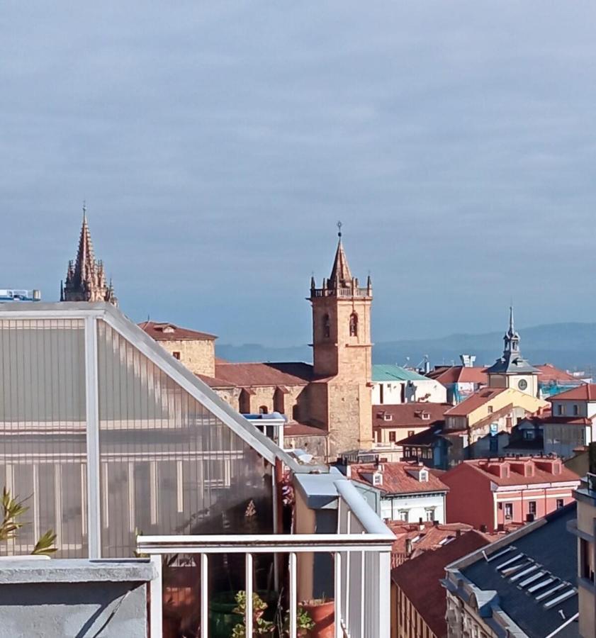 Atico Quintana I - Con Terraza, Vistas A La Ciudad, En El Centro, Con Wifi Y Garaje Apartment Oviedo Exterior photo